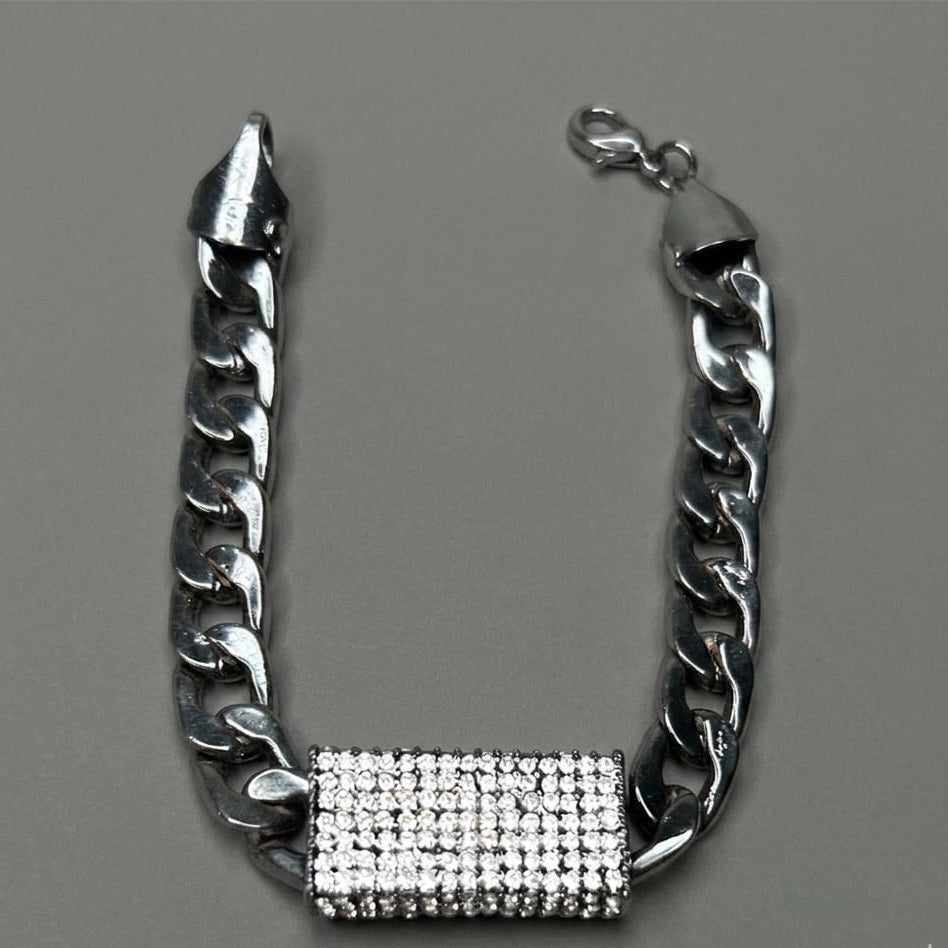 Black Cuban Link Bracelet