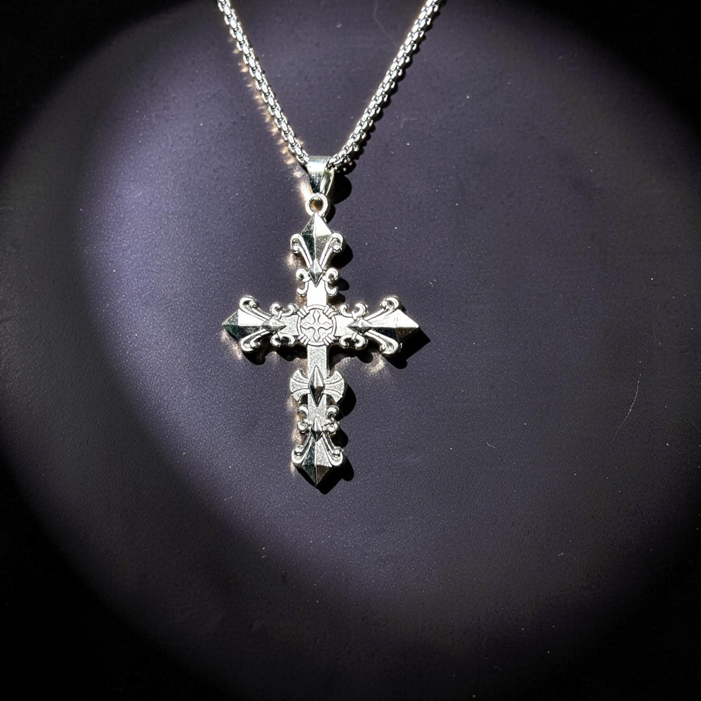 Sovereign Cross Pendant with Chain
