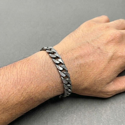 Classic Cuban Matte Bracelet