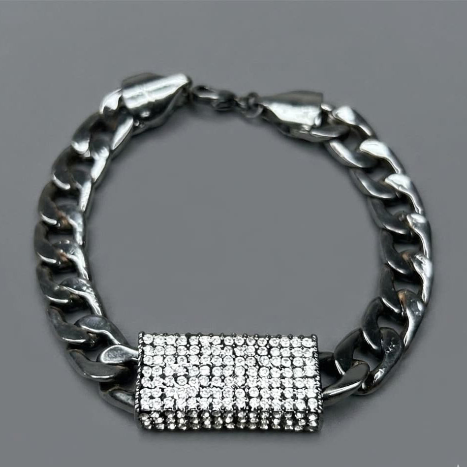 Black Cuban Link Bracelet