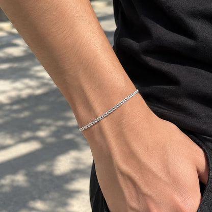 Micro Flat Cuban Bracelet