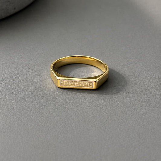 Gold Signet Ring