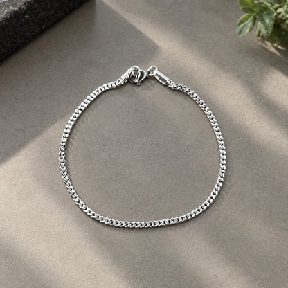 Micro Flat Cuban Bracelet