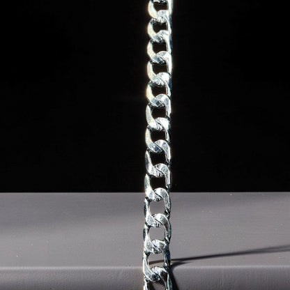 Classic Cuban Silver Bracelet