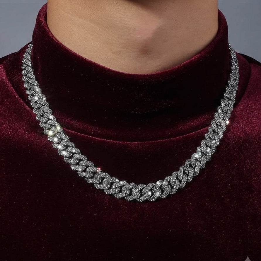 Iced Out Chain+Bracelet Combo
