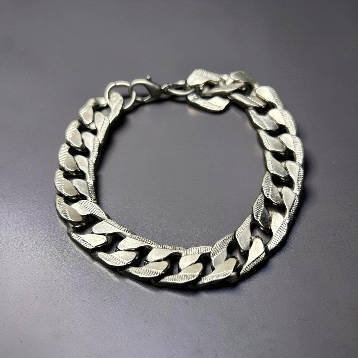 Classic Cuban Matte Bracelet
