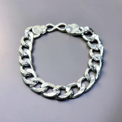 Classic Cuban Silver Bracelet