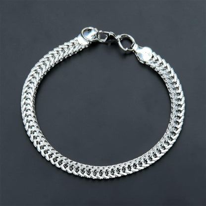 Thin Cuban Link bracelet
