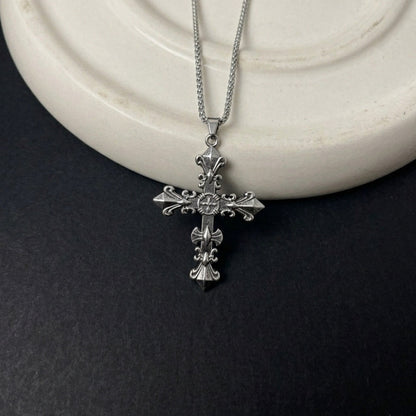 Sovereign Cross Pendant with Chain