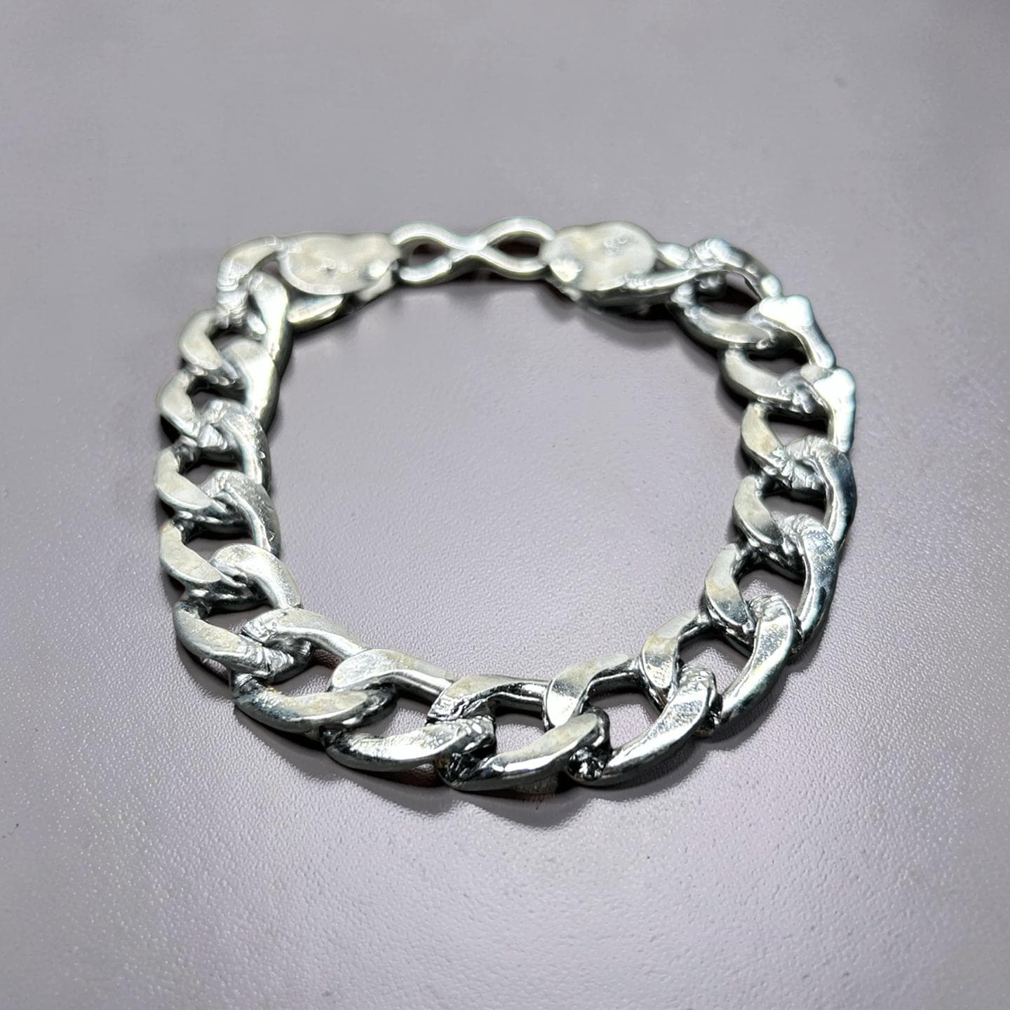 Classic Cuban Silver Bracelet