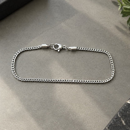 Micro Flat Cuban Bracelet