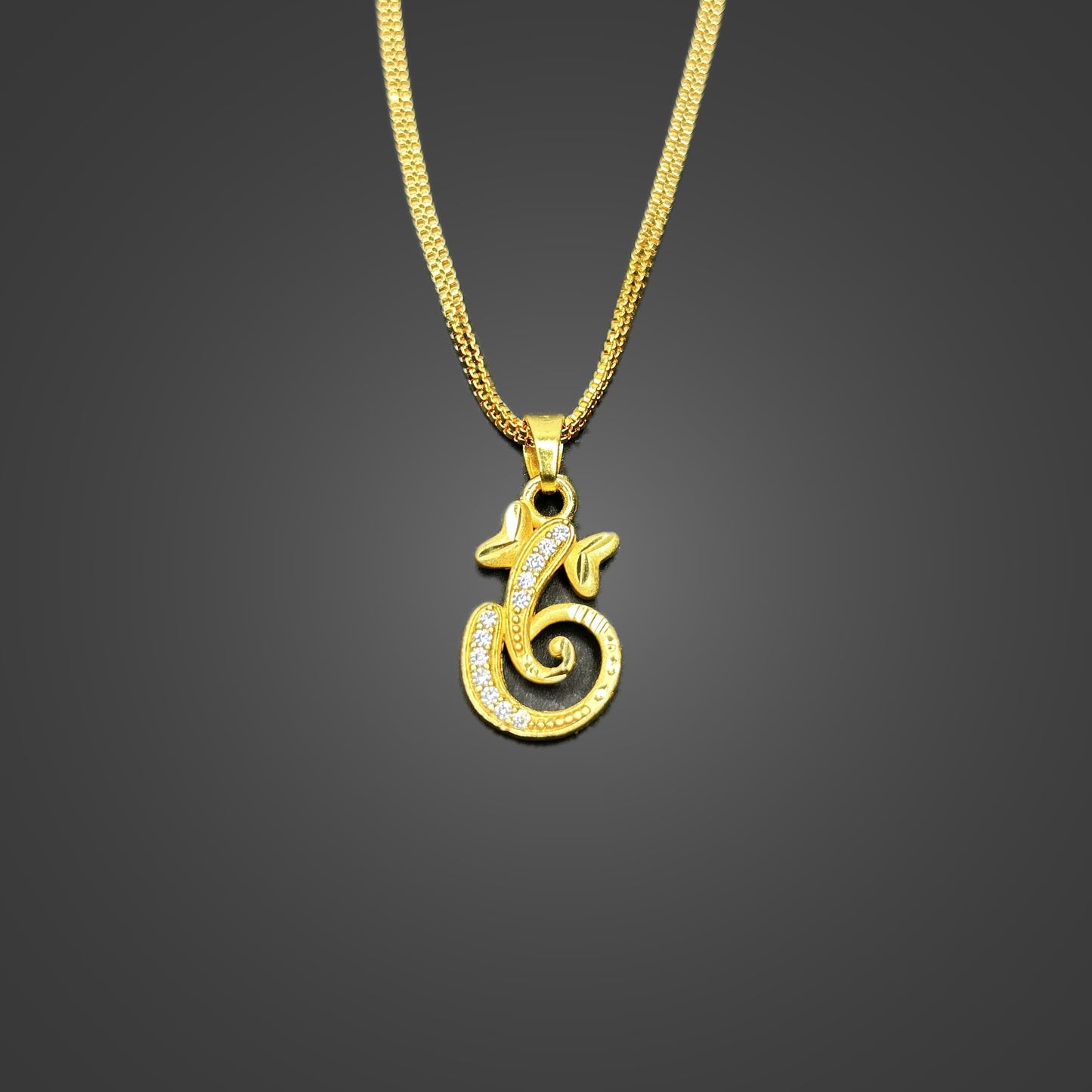 Ganesha Glow Pendant with chain