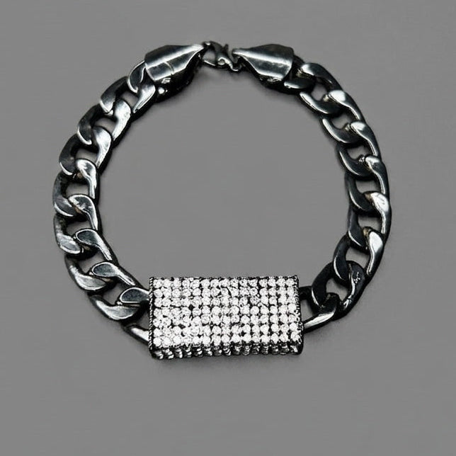 Black Cuban Link Bracelet