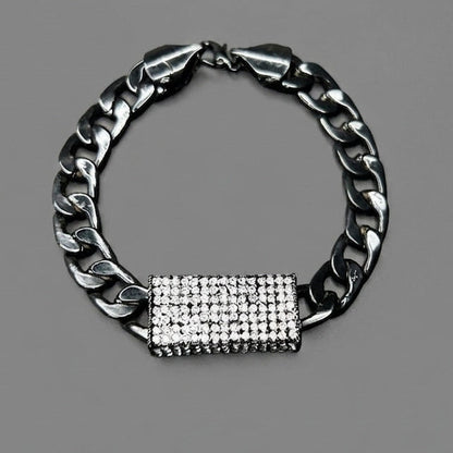 Black Cuban Link Bracelet
