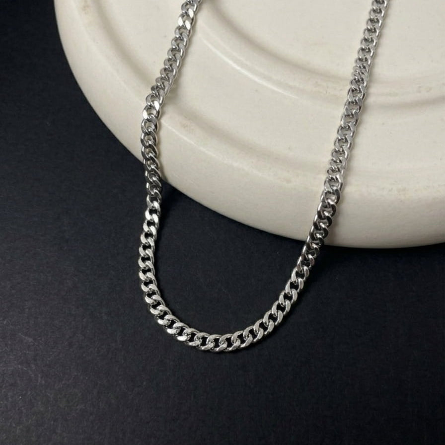 Cuban Chain 8mm (Silver)