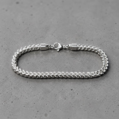 Curb Silver bracelet