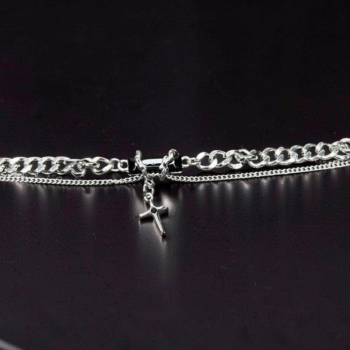 Dual Rugged Chain + Bracelet combo