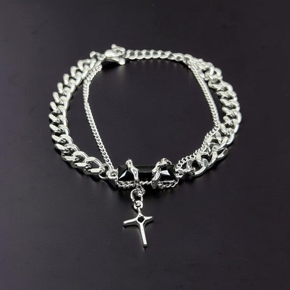 Dual Rugged Chain + Bracelet combo